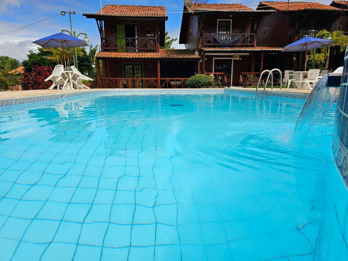 Chale Aconchegante Com Vista Para Piscina Gravata  Bagian luar foto