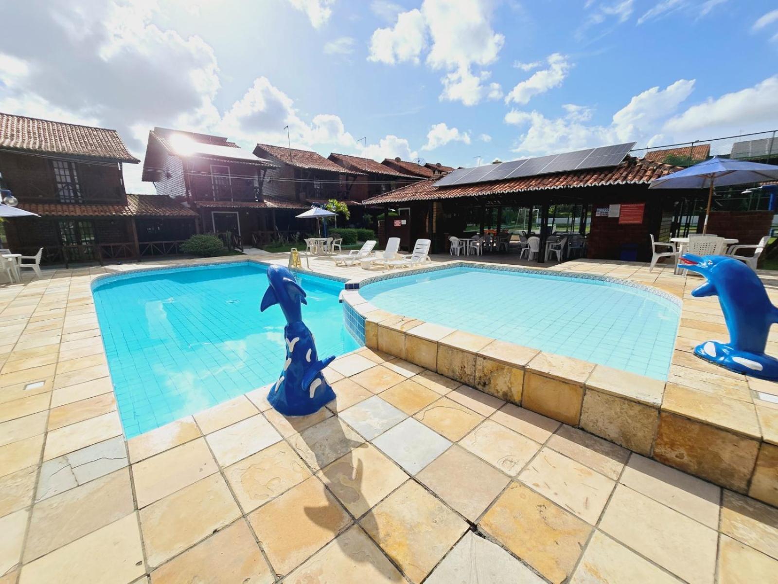 Chale Aconchegante Com Vista Para Piscina Gravata  Bagian luar foto