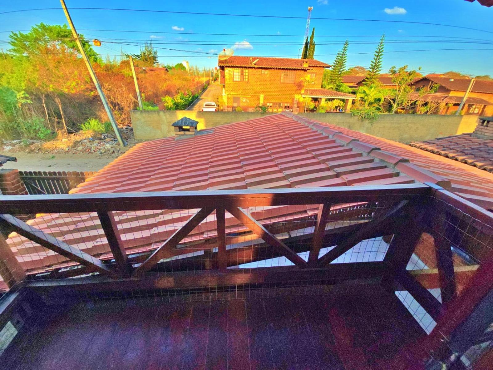 Chale Aconchegante Com Vista Para Piscina Gravata  Bagian luar foto