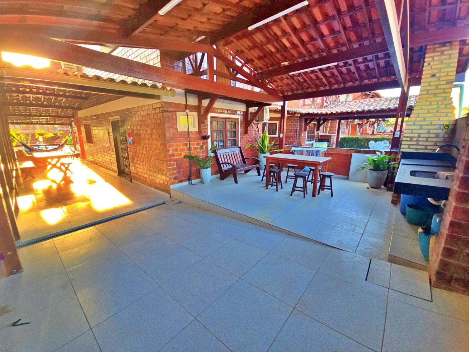 Chale Aconchegante Com Vista Para Piscina Gravata  Bagian luar foto